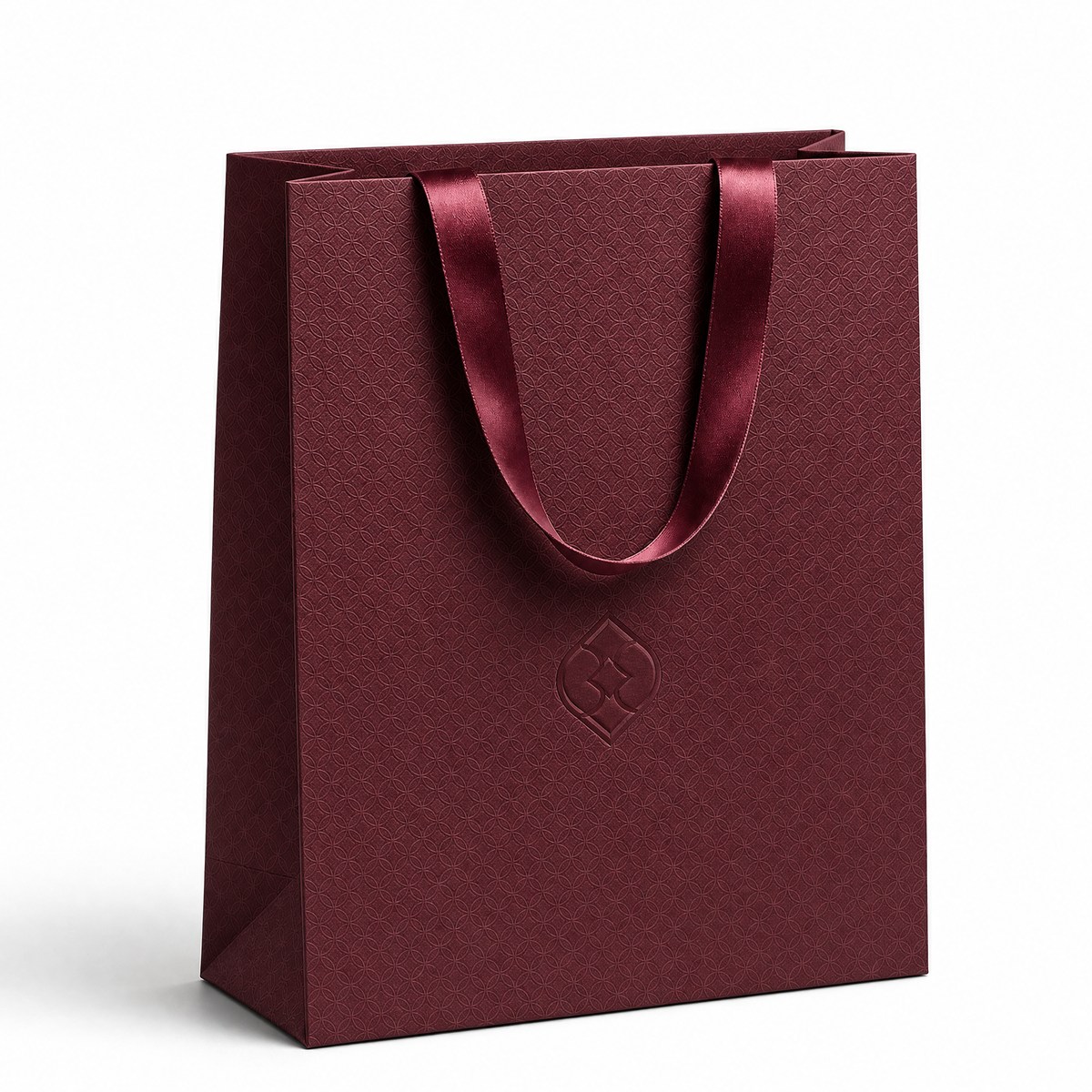 Ribbon-handle gift bag