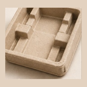 Molded pulp tray