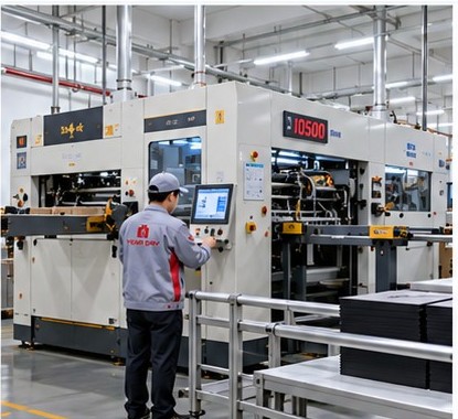 Automatic hot foil stamping and die-cutting machine